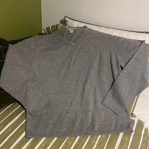 Banana Republic V Neck sweater Gray XL